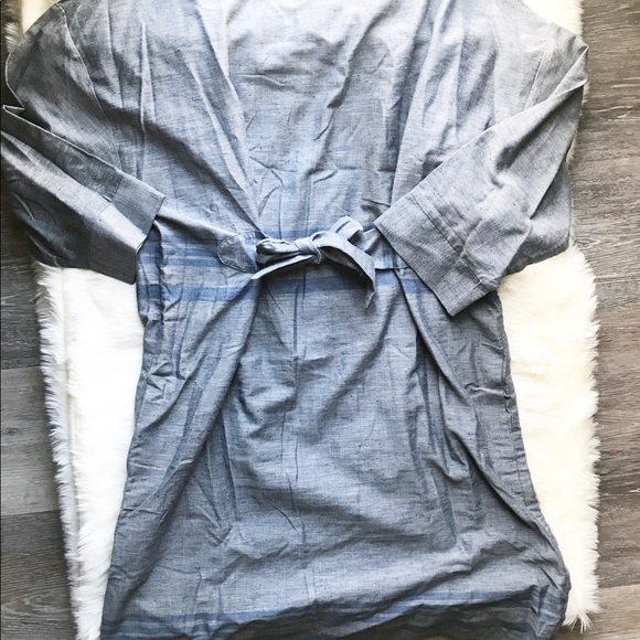 Madewell Tie-Front Dolman Dress - Picture 5 of 8